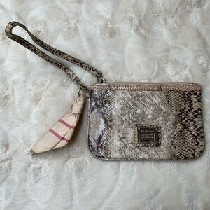 Liz Claiborne | Snake Print ZIP Wallet Coin Purse
